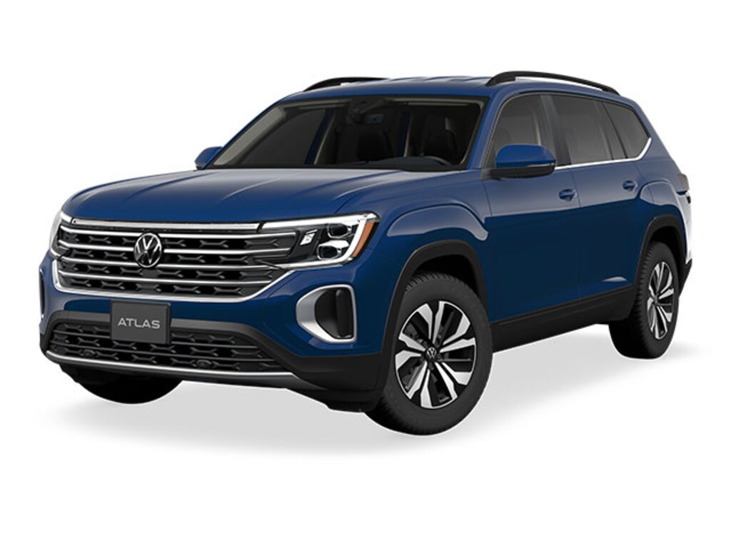 New Mountain Lake Blue 2025 Volkswagen Atlas For Sale, Lease or Finance